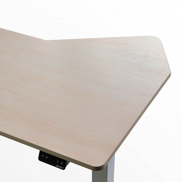 Eureka Ergonomic EDI FS Office Standing Desk, Oak  